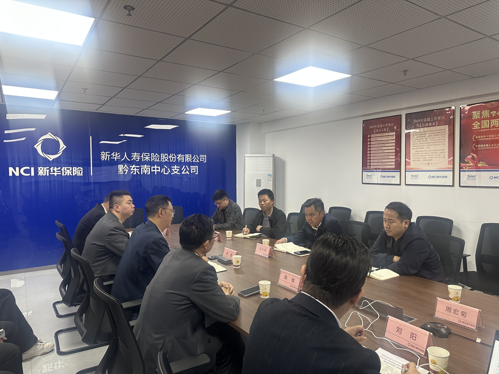 贵州炉碧产业发展集团与新华保险黔东南公司签署战略合作协议